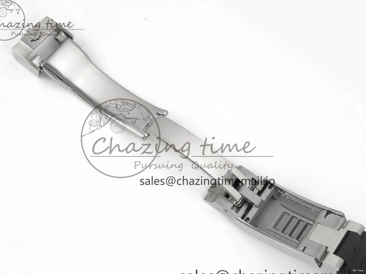 MiroTime 0411 Daytona 126519 QF 1:1 Best Edition Black Gray Dial on Oysterflex Strap QF4131 V Vibrant 340